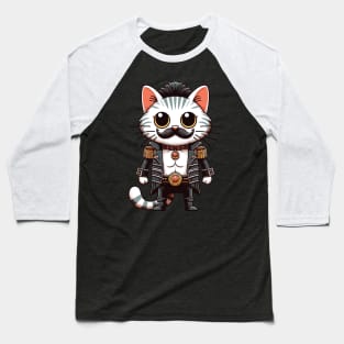 Rockstar cat Baseball T-Shirt